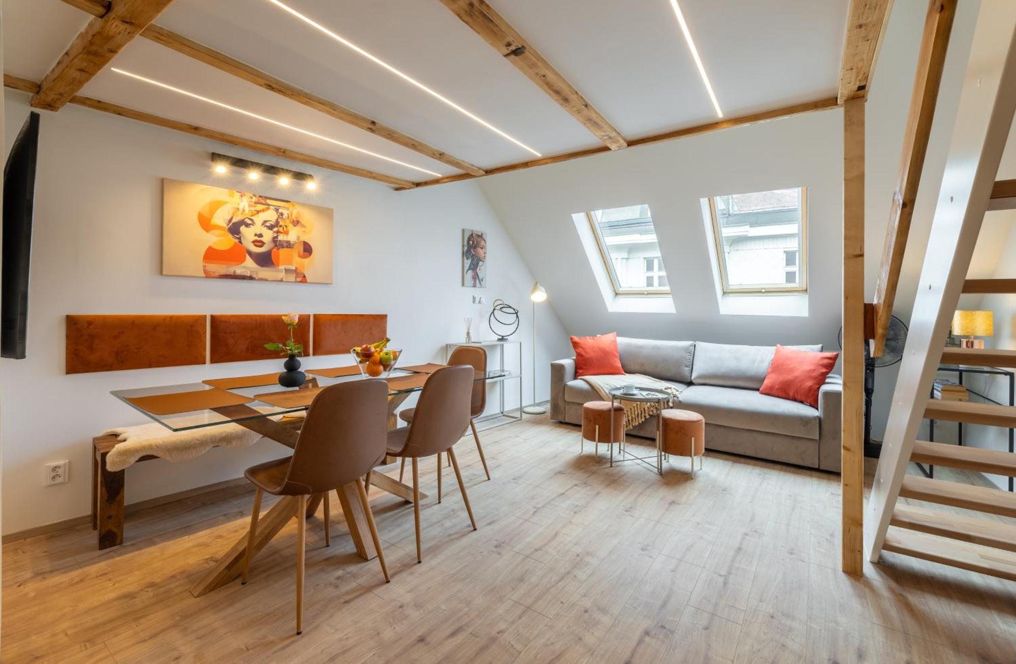 Two-Bedroom Loft Apartment