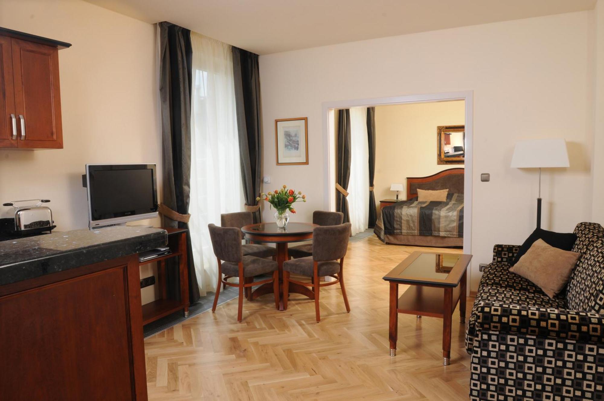 Luxusní apartmán s 1 ložnicí.