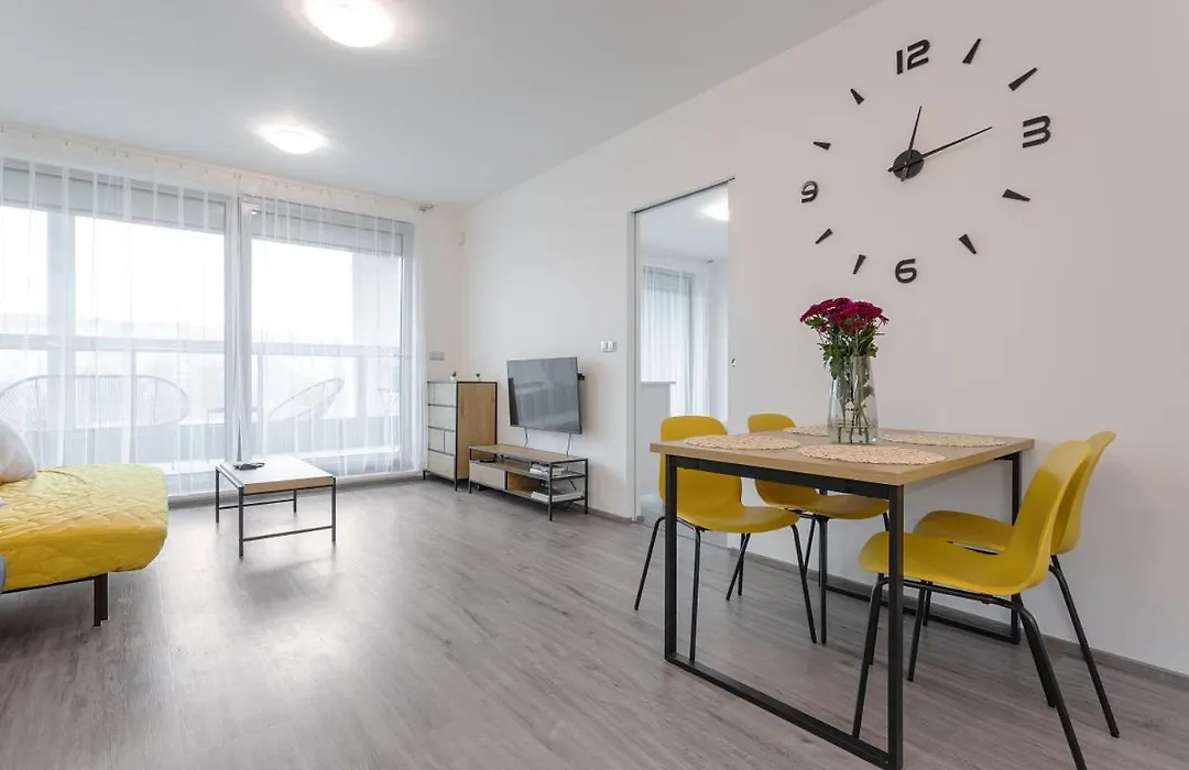 Yellow Apartment With Parking-1