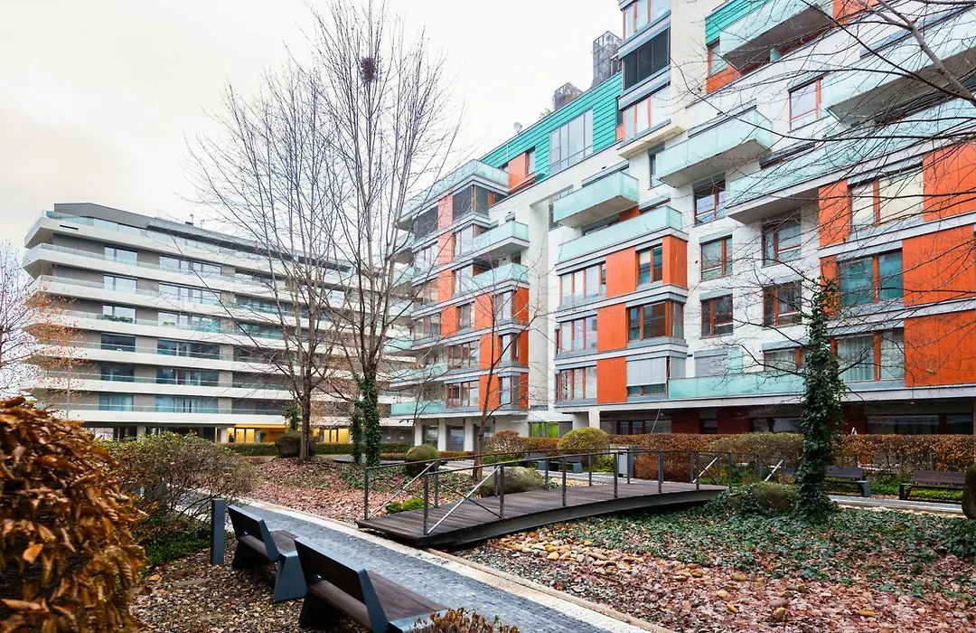 River Diamond Residence Apartment In Karlin With Garage And Balcony-1