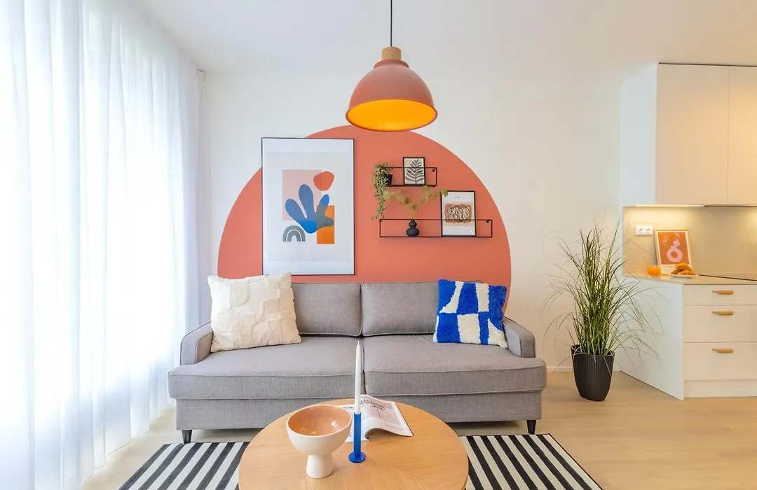 Design Apartment - Balcony, Free Parking, Yoga, 10 Mins To Center, By Gravity Prague-1