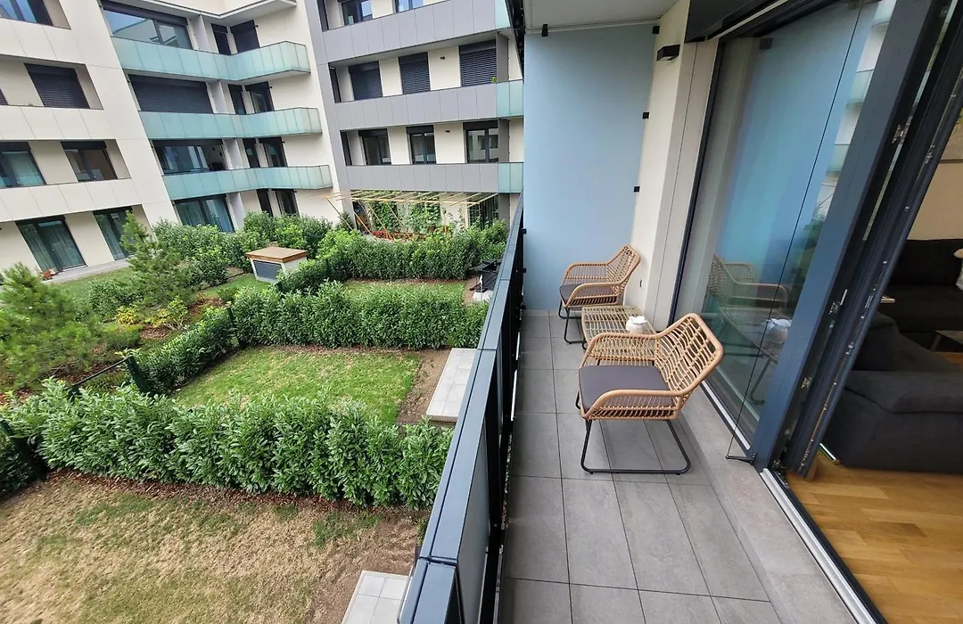 Newly Built Apartment With Balcony, Ac And Free Indoor Garage-1