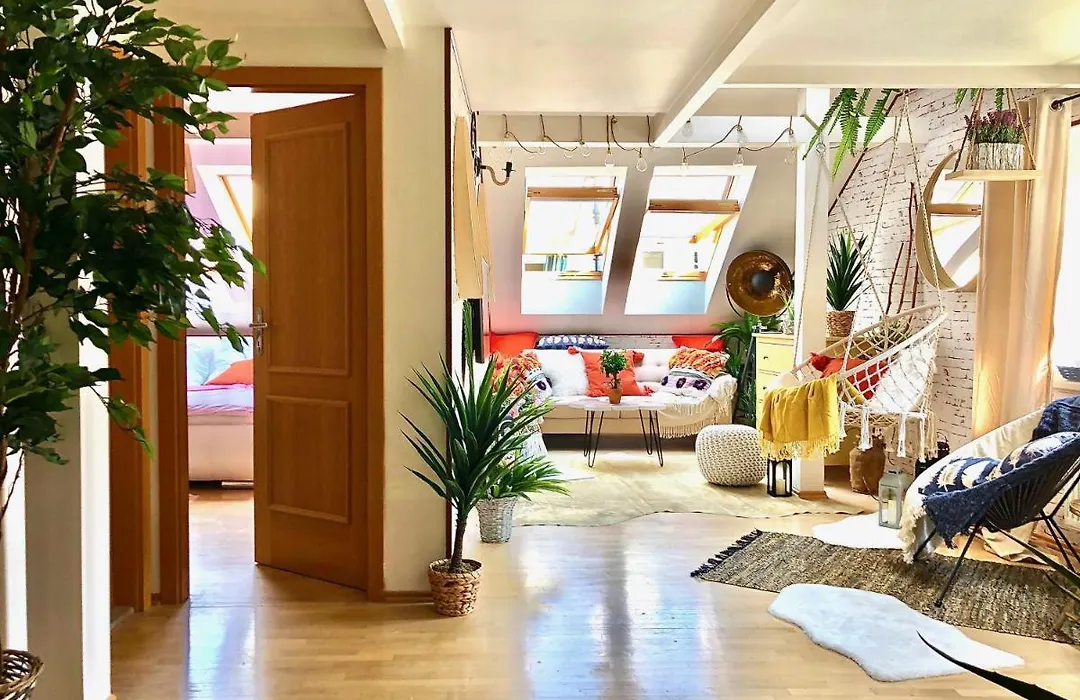 Duplex With Quite Terrace On Wenceslas Sq.-1