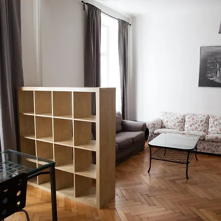 2B Pechackova Family Apartment With Balcony By The River-2