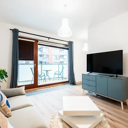 River Diamond Residence Apartment In Karlin With Garage And Balcony-3