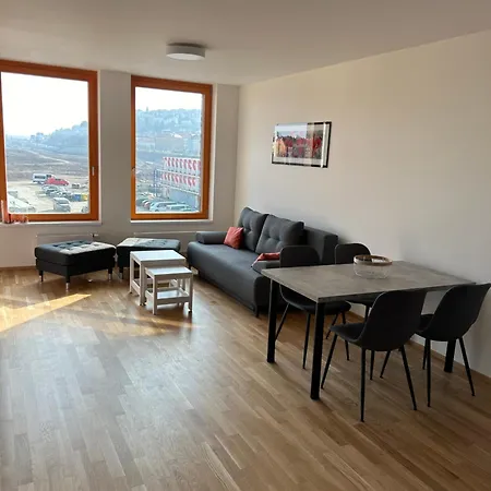 Prague Smichov Andel Apartment-2