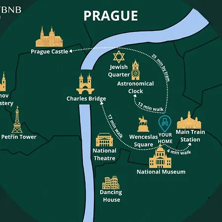 Sunny 2Br Apt. On Wenceslas Square With Paid Parking By Easybnb Premium-2