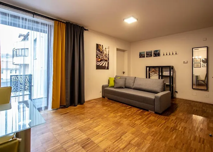 Modern Apartment With Balcony And Garage