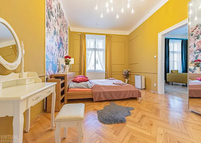 Colorful Wenceslas Square Apartment