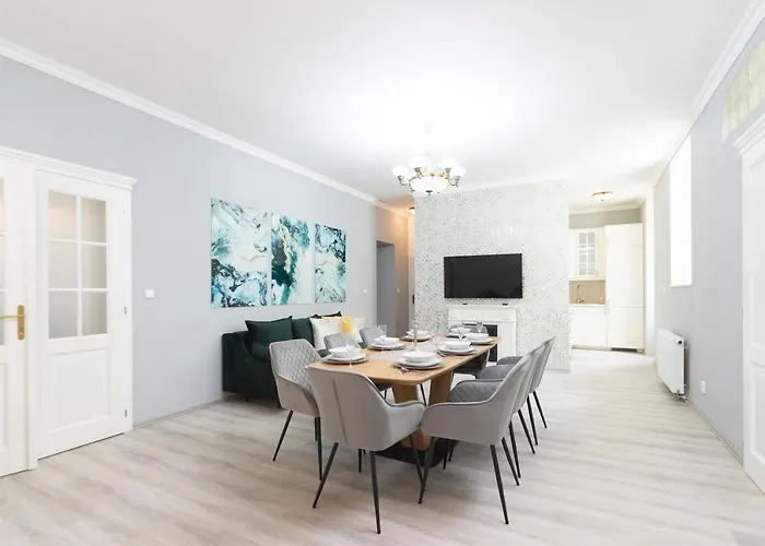 Luxury Central 150M2 Apartment On Wencelas Square With Private Garage