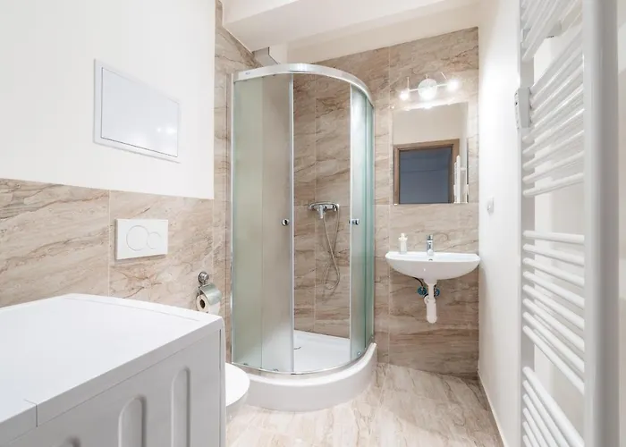 Brand New Studio Apartment # 42 In Brand New Building With Free Parking In The Center Praha, Česká republika