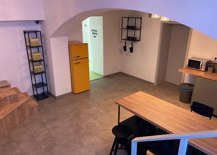 Capsule Hostel Erbenova Prag