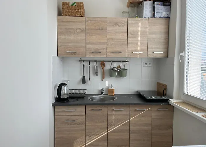 Apartmán Sunny Minimalistic Flat Near Metro Opatov Praha, Česká republika
