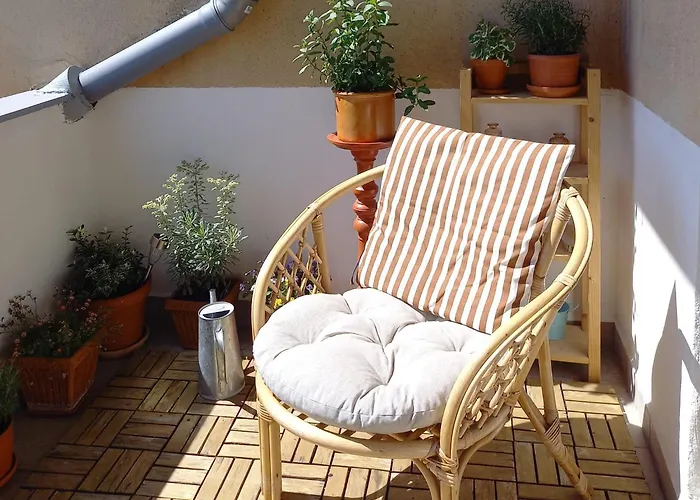 Hezký apartman s balkonem