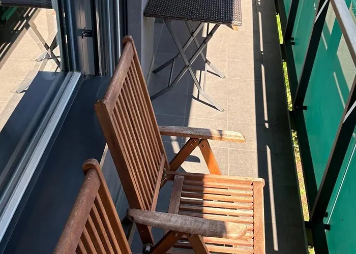 Apartman Holesovice,Balkon,Garaz