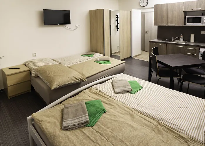 Flying Bed Apartment Close To Prague Castle And Airport