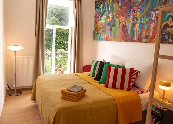 Green Balcony & King Size Bed