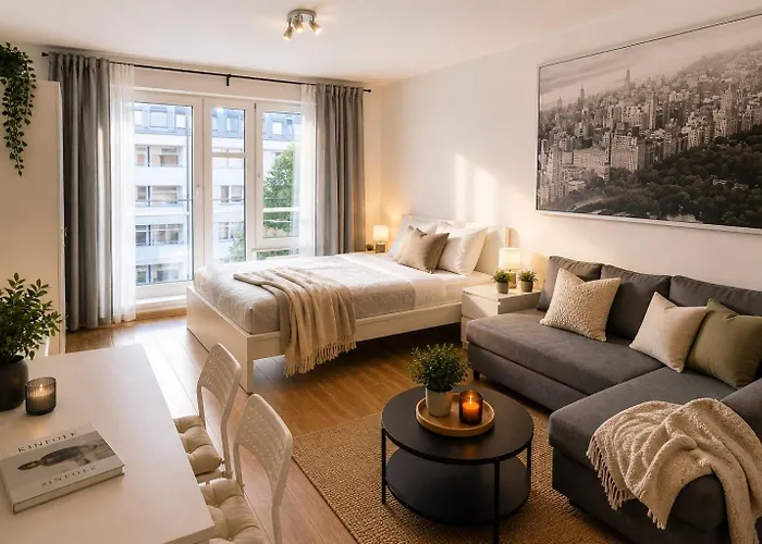 Brand New Studio Apartment #71 With Free Secure Parking In The Center