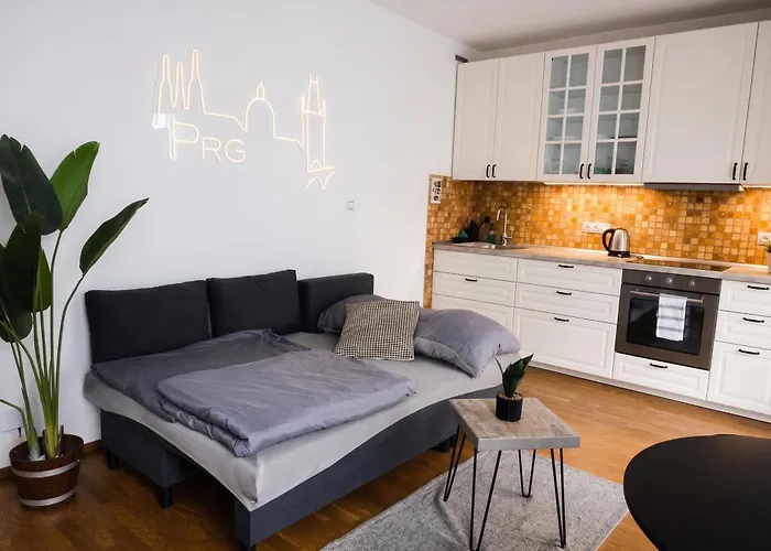 Apartment With Private Jacuzzi & Terrace In The Center Of Praha, Česká republika