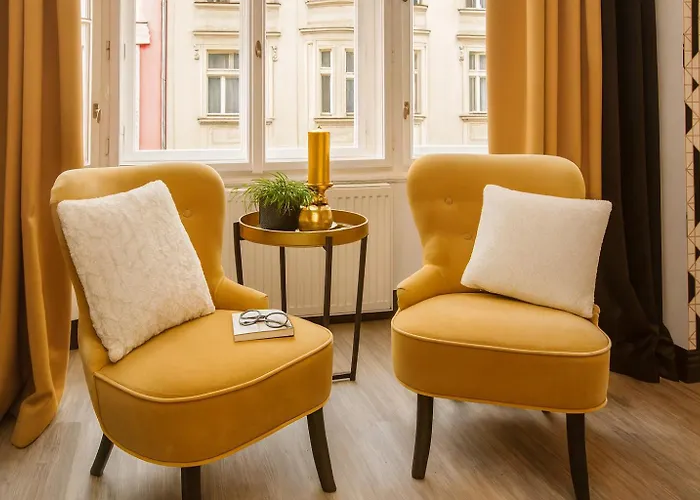 Golden Prague Rooms